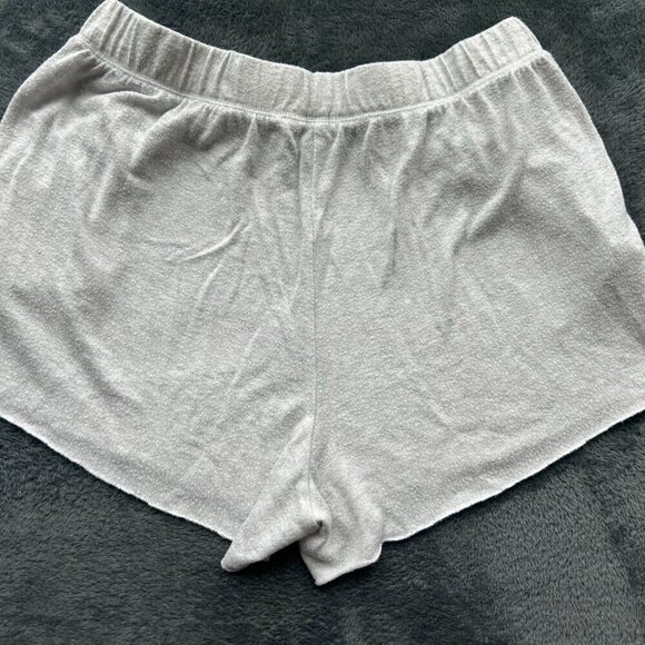 Aerie Gray Soft Pull on Shorts M GUC - Picture 2 of 2